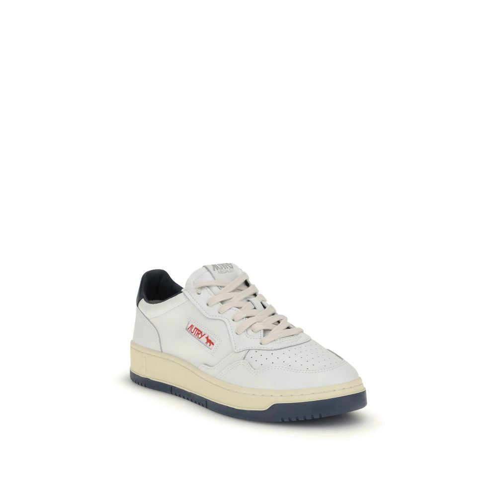 Autry White Leather Athletic Sneakers Autry