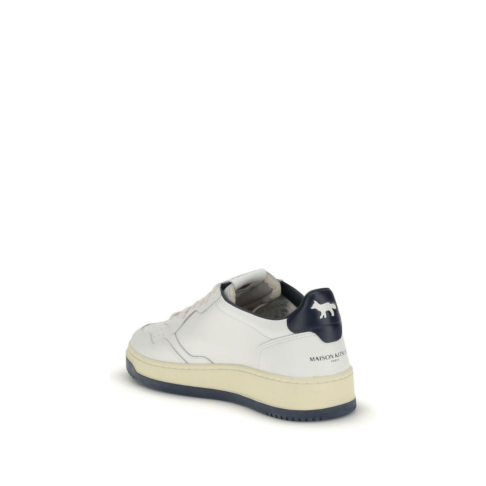 Autry White Leather Athletic Sneakers Autry
