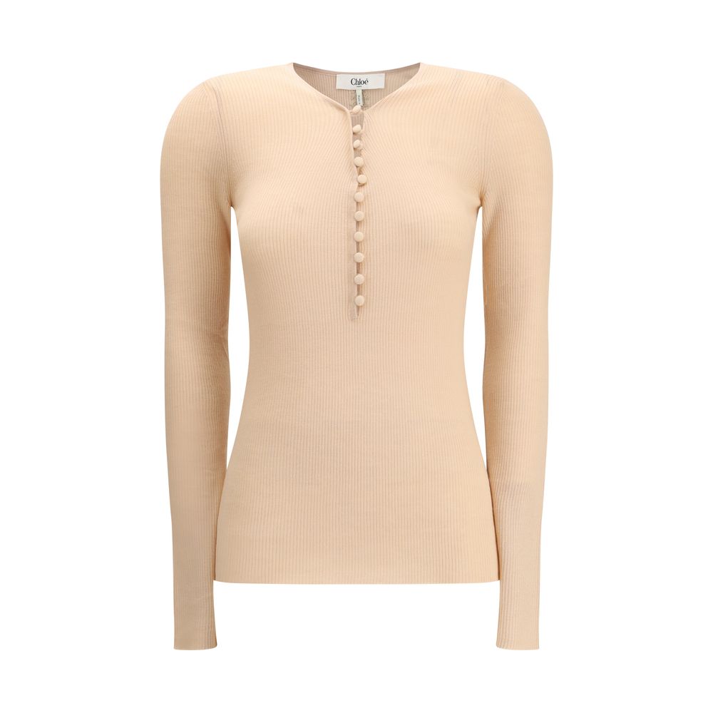 Chloé Multicolor Merino Wool Sweatshirt