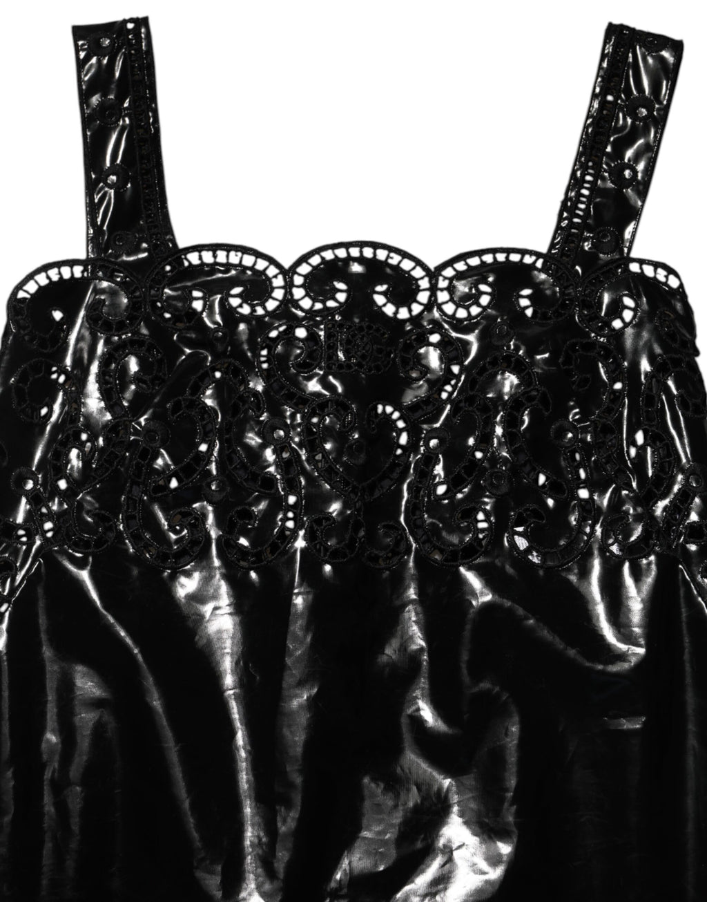 Dolce & Gabbana Black Cut Out A-line Sheath Mini Dress - Eljoys Fashion 