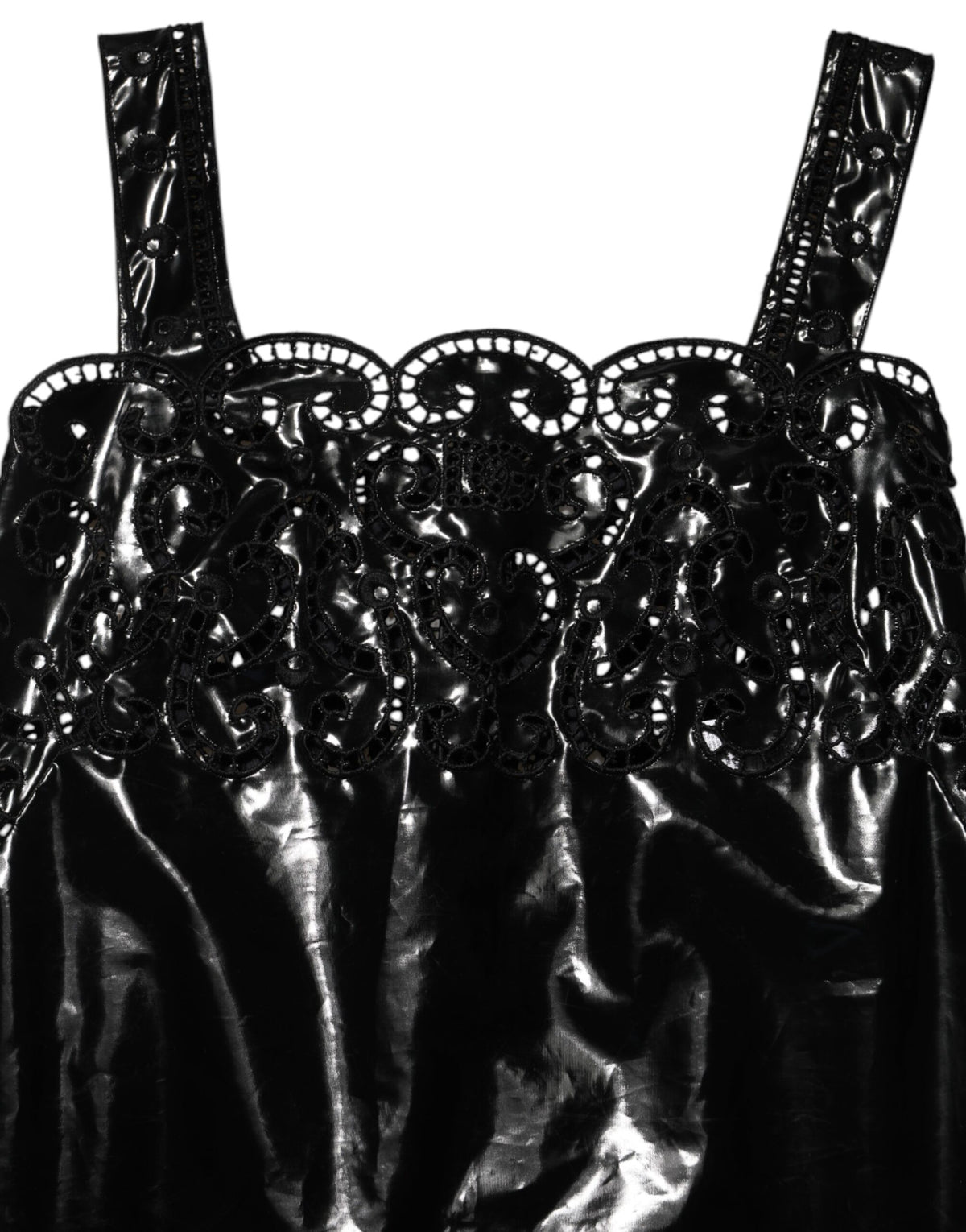 Dolce & Gabbana Black Cut Out A-line Sheath Mini Dress - Eljoys Fashion 