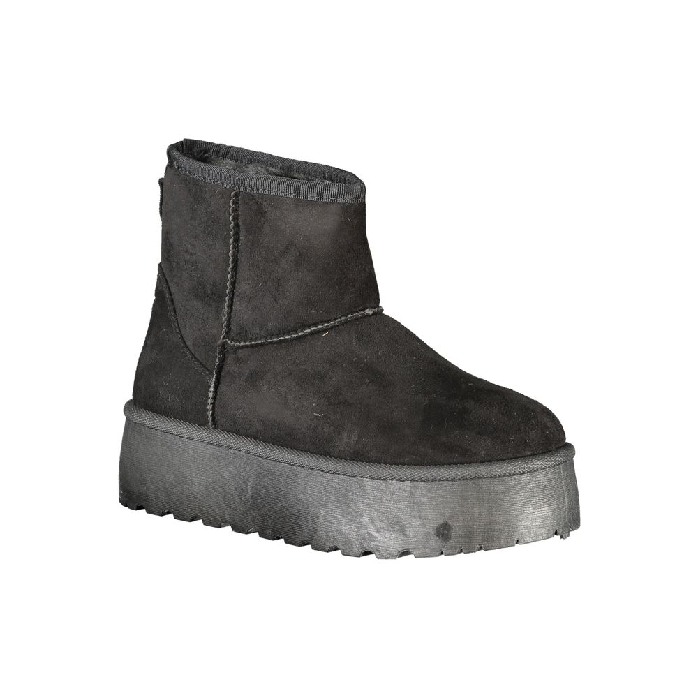 Laura Biagiotti Nero Polyester Womens Boot Laura Biagiotti