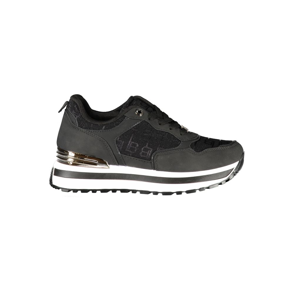Laura Biagiotti Black Polyester Women Sneaker Laura Biagiotti