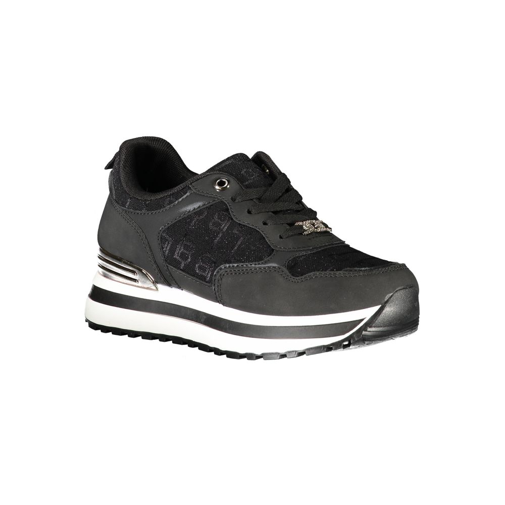 Laura Biagiotti Black Polyester Women Sneaker Laura Biagiotti