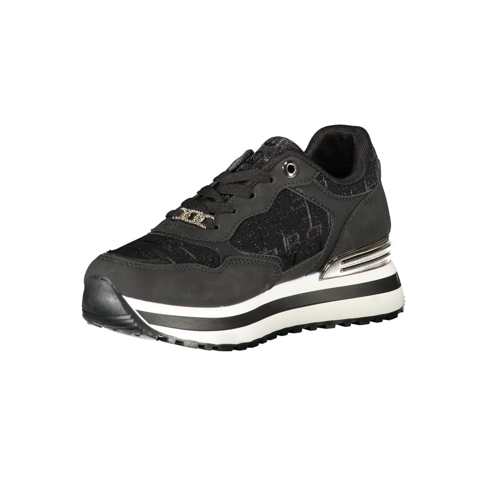 Laura Biagiotti Black Polyester Women Sneaker Laura Biagiotti