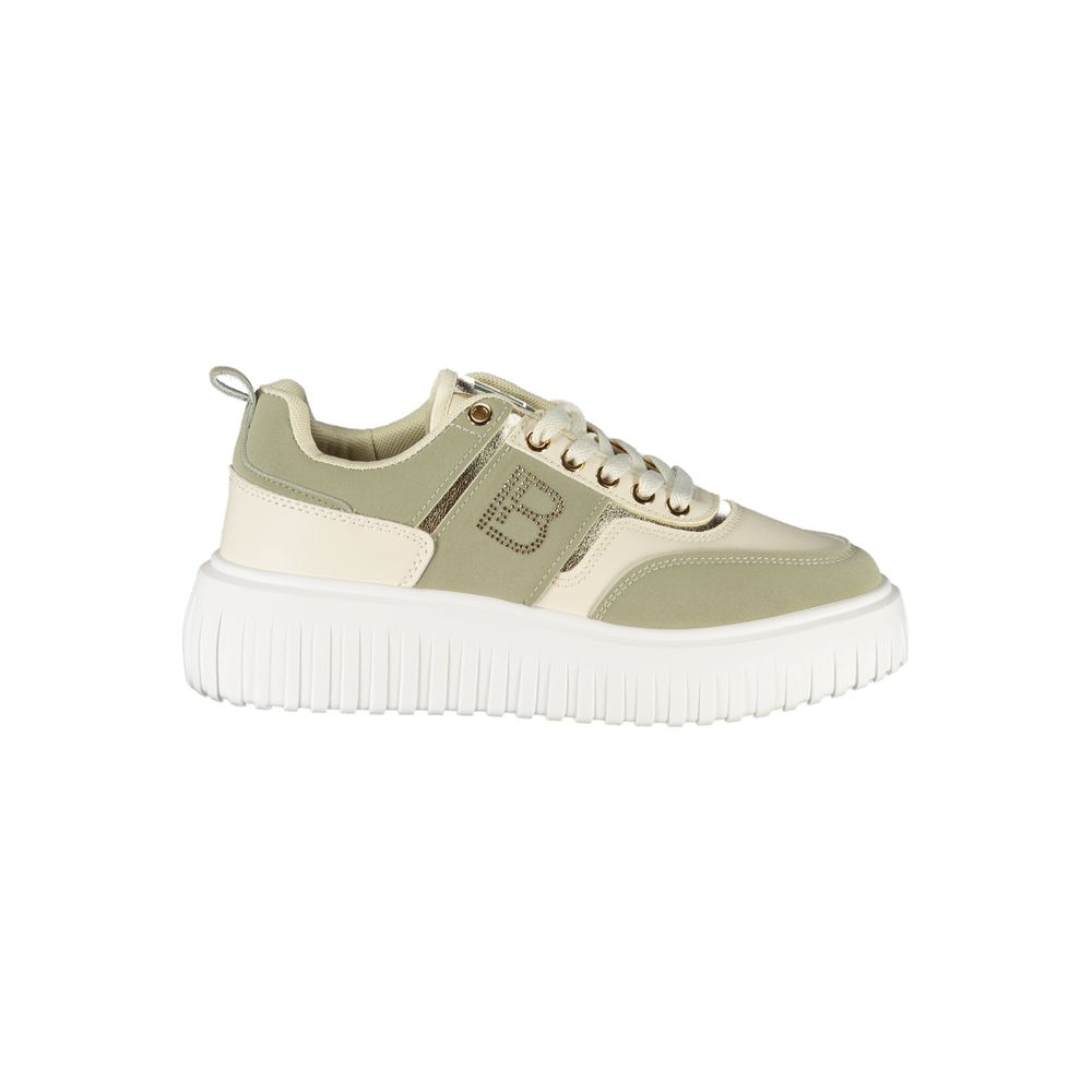 Laura Biagiotti Verde Polyester Women Sneaker Laura Biagiotti