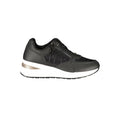 Laura Biagiotti Black Polyurethane Women Sneaker - Eljoys Fashion 