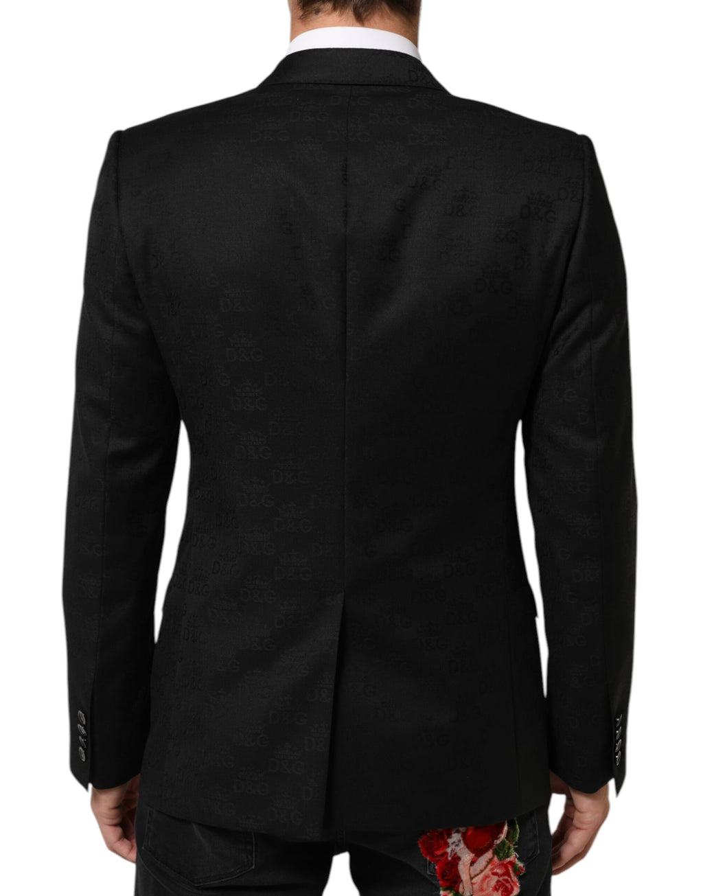Dolce & Gabbana Black MARTINI 2 Buttons Suit Jacket Blazer - Eljoys Fashion 