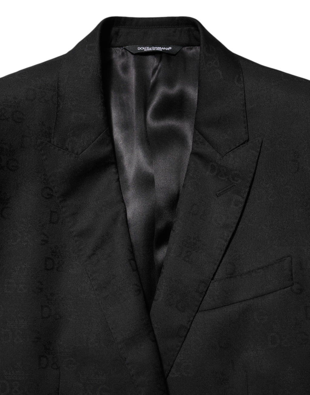 Dolce & Gabbana Black MARTINI 2 Buttons Suit Jacket Blazer - Eljoys Fashion 