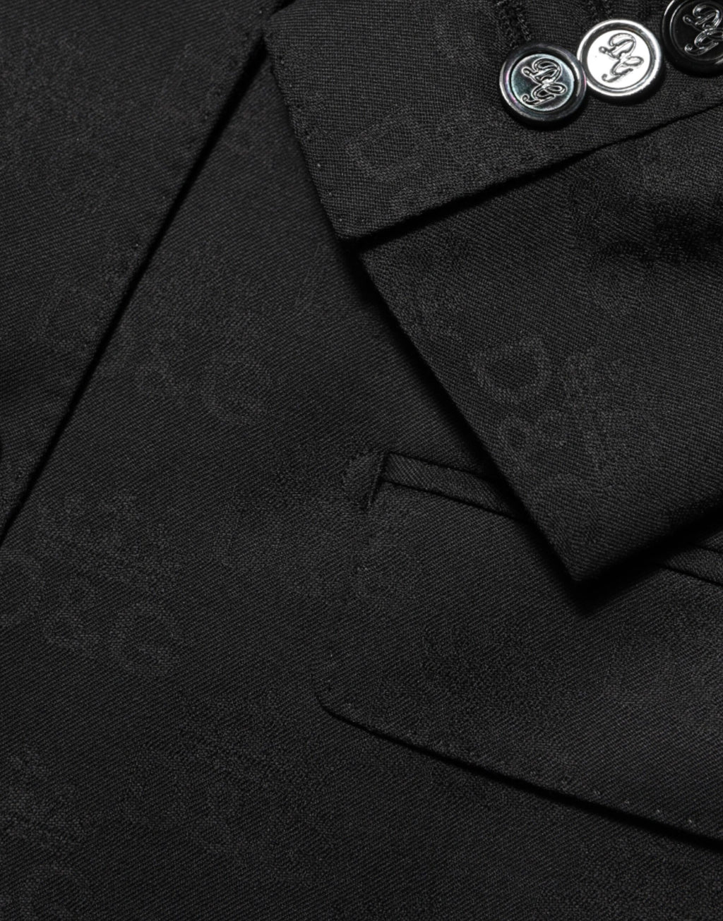 Dolce & Gabbana Black MARTINI 2 Buttons Suit Jacket Blazer - Eljoys Fashion 