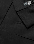 Dolce & Gabbana Black MARTINI 2 Buttons Suit Jacket Blazer - Eljoys Fashion 