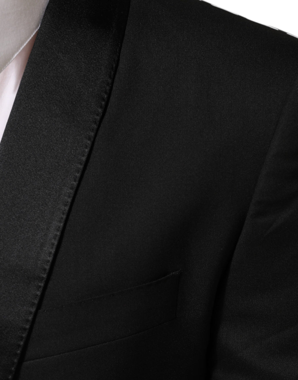 Dolce & Gabbana Black MARTINI 1 Button Suit Jacket Blazer - Eljoys Fashion 