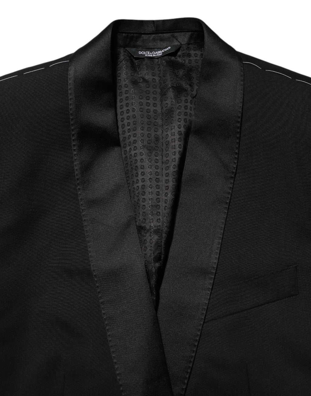 Dolce & Gabbana Black MARTINI 1 Button Suit Jacket Blazer - Eljoys Fashion 