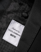 Dolce & Gabbana Black MARTINI 1 Button Suit Jacket Blazer - Eljoys Fashion 