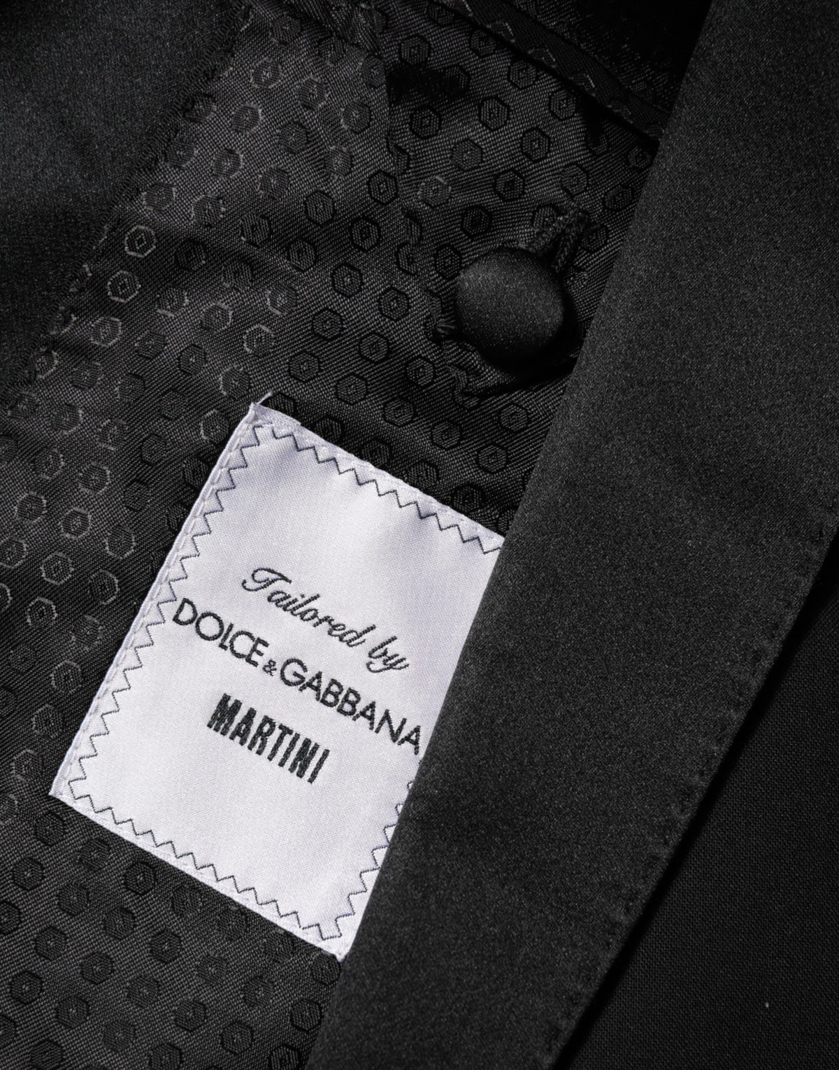 Dolce & Gabbana Black MARTINI 1 Button Suit Jacket Blazer - Eljoys Fashion 