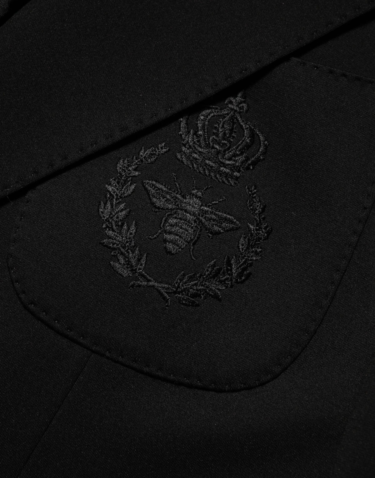 Dolce & Gabbana Black Viscose 2 Buttons Suit Jacket Blazer - Eljoys Fashion 