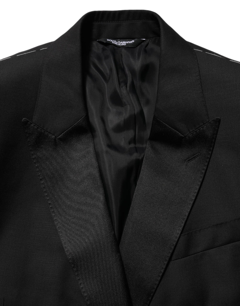 Dolce & Gabbana Black MARTINI Double-Breasted Suit Blazer - Eljoys Fashion 