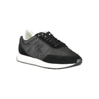 Calvin Klein Black Polyester Women Sneaker - Eljoys Fashion 