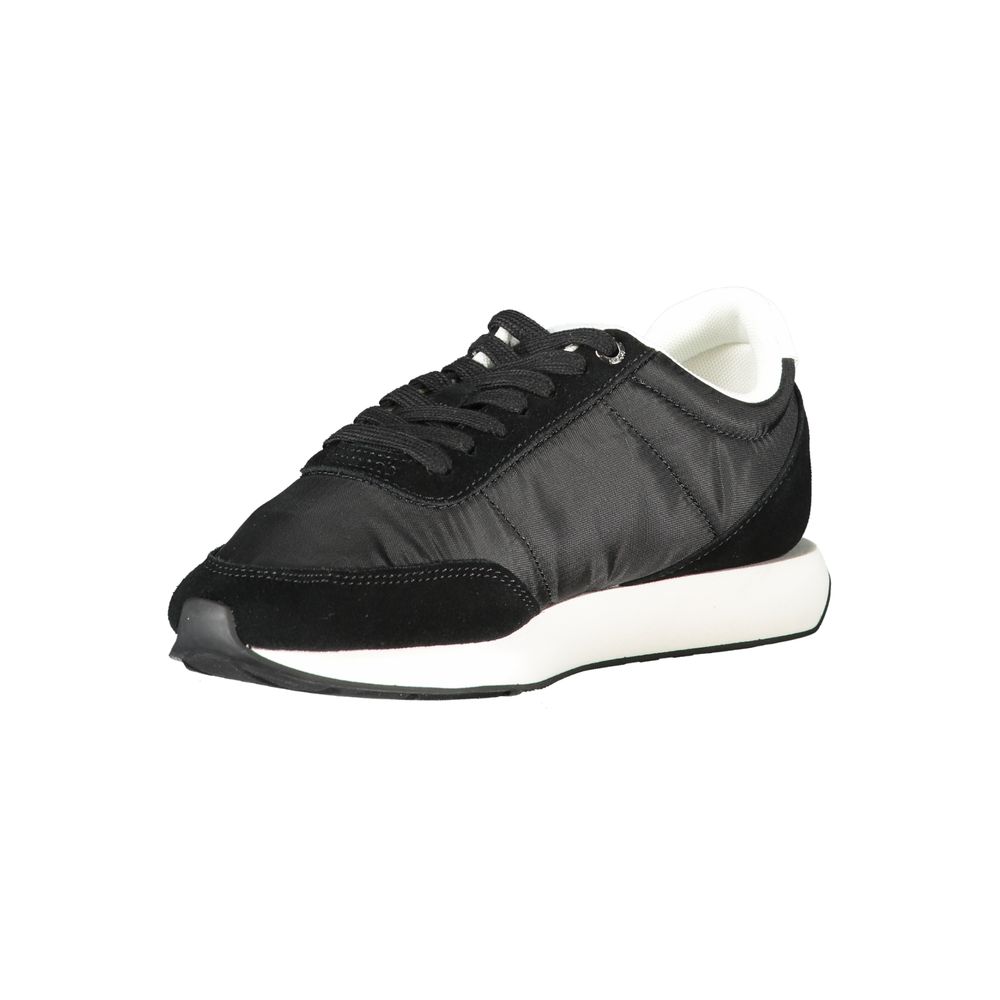 Calvin Klein Black Polyester Women Sneaker - Eljoys Fashion 