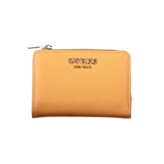 Guess Jeans Marrone Poliuretano Women Wallet Guess Jeans