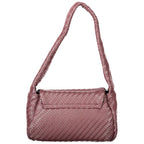 Guess Jeans brown polyurethane handbag for women, stylish and versatile with a sleek design.