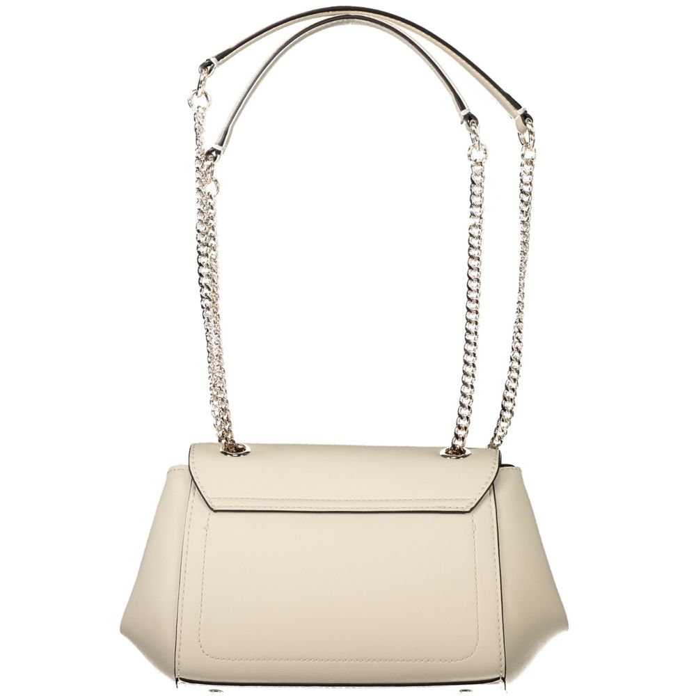 Guess Jeans Bianco Poliuretano Woman Handbag