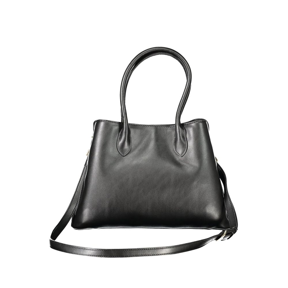 Mario Valentino Nero Poliuretano Women Handbag Mario Valentino