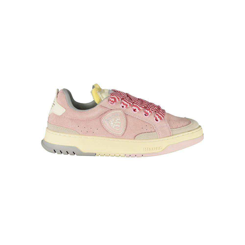 Blauer Rosa women's sneaker with polyurethane upper, white sole, and stylish design, ideal for casual wear.