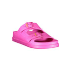 Blauer Rosa women's slippers made of polyurethane with a soft, slip-on design and pink color, perfect for comfortable indoor wear.