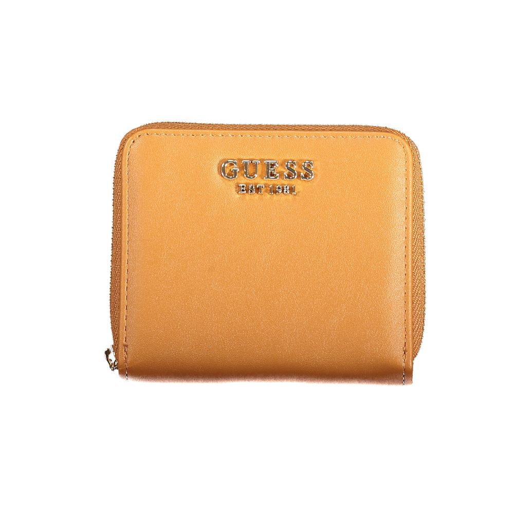 Guess Jeans Marrone Poliuretano Women Wallet Guess Jeans