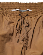 Dolce & Gabbana Brown TAORMINA Double-Breasted 2 Piece Suit
