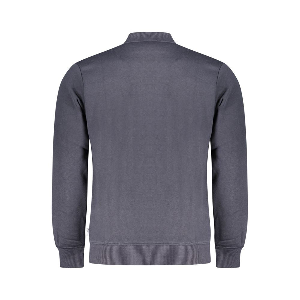 Blue cotton men's sweatshirt by Pepe Jeans, featuring a classic fit and casual style, shown in a close-up front view.