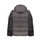 Calvin Klein Nero Poliammide men's jacket featuring a sleek black design and modern style.