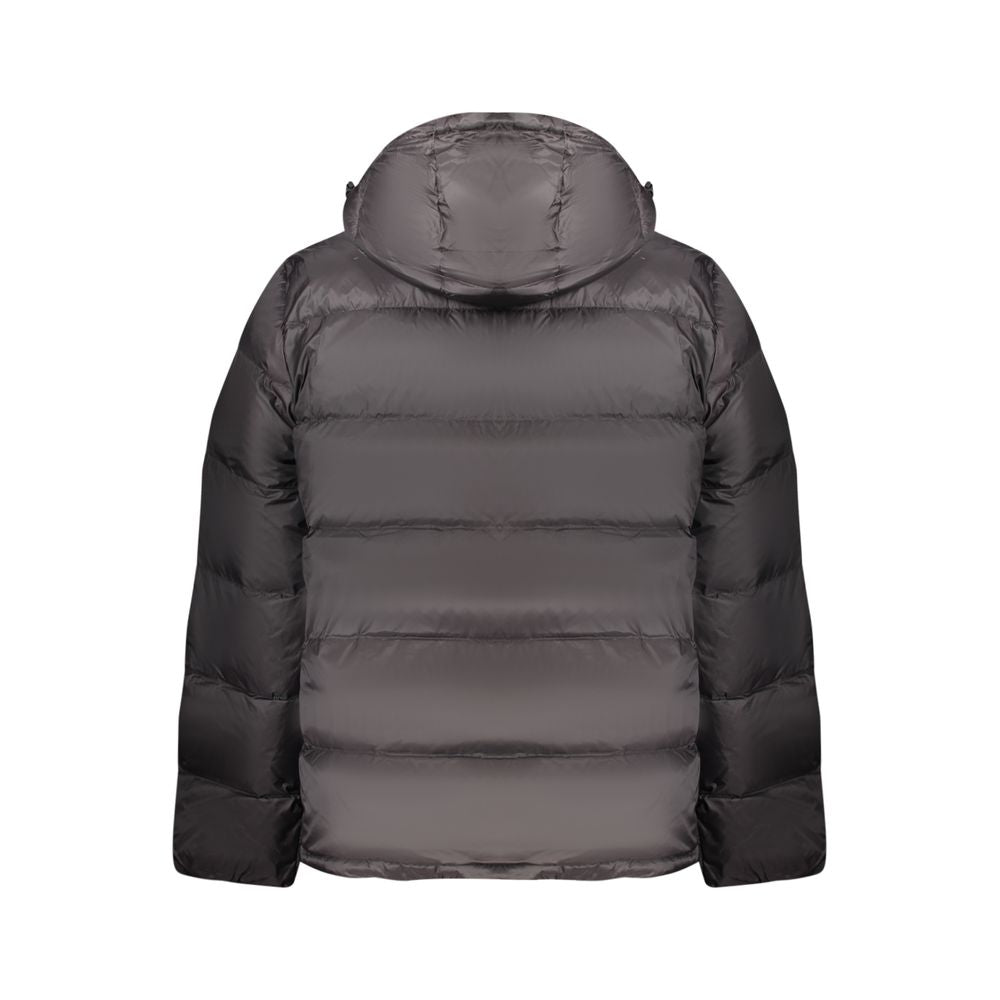 Calvin Klein Nero Poliammide men's jacket featuring a sleek black design and modern style.