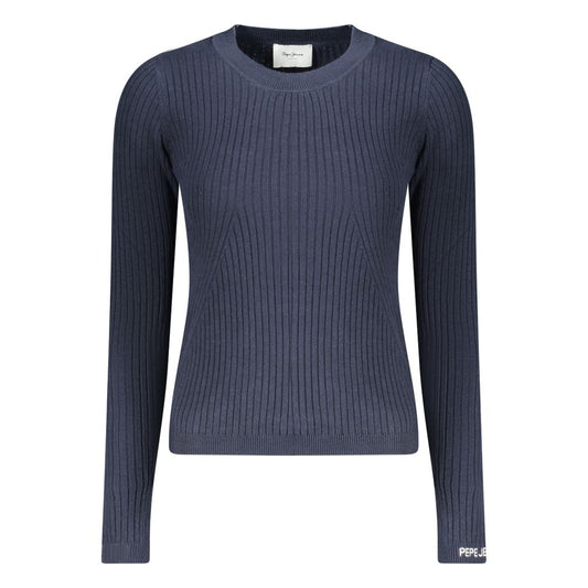 Pepe Jeans Blue Cotton Women's Sweater Pepe Jeans