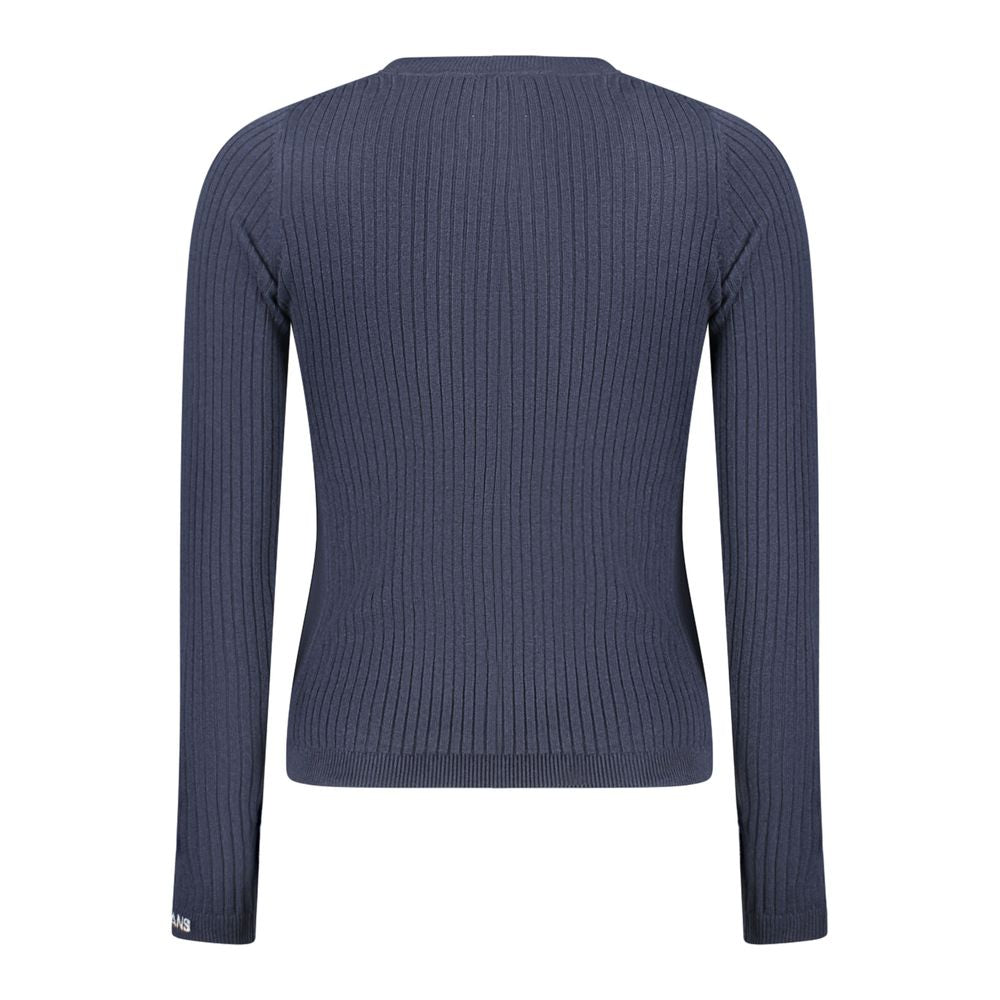 Pepe Jeans Blue Cotton Women's Sweater - Eljoys Fashion 