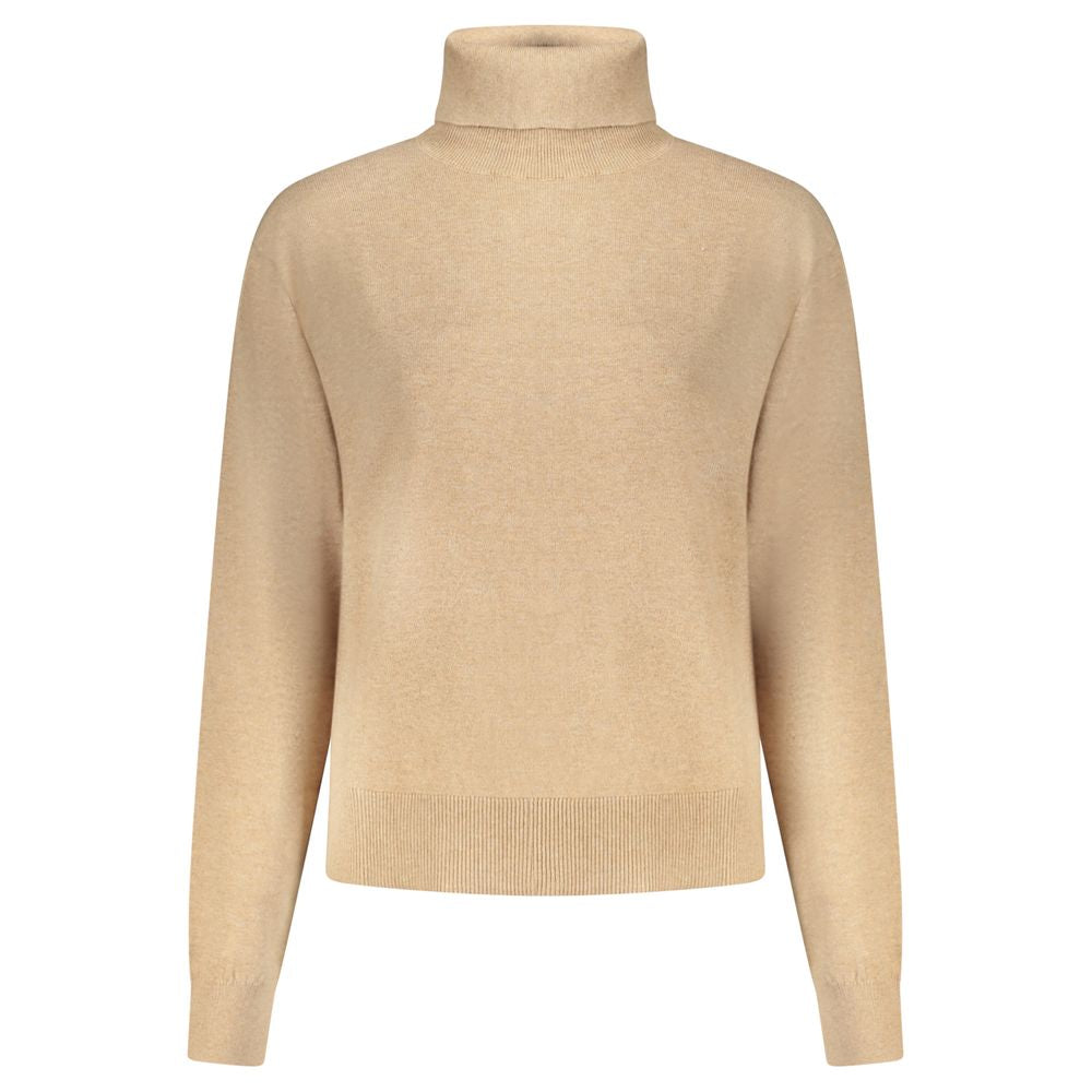Pepe Jeans Beige Cotton Women Sweater - Eljoys Fashion 