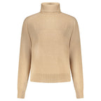 Pepe Jeans Beige Cotton Women Sweater - Eljoys Fashion 