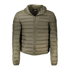 Cavalli Class Verde Polyester Men's Jacket - Eljoys Fashion 