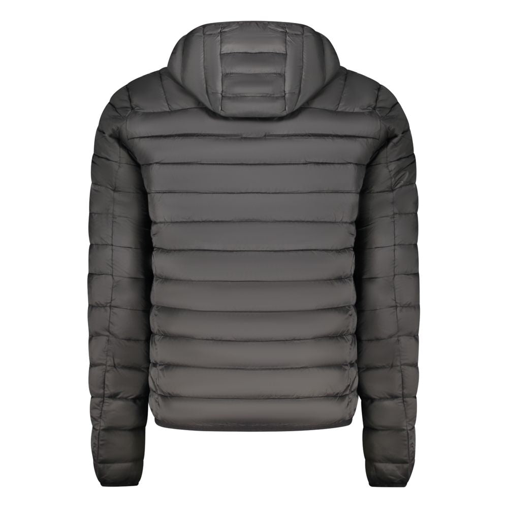 Cavalli Class Black Polyester Men's Light Jacket Cavalli Class