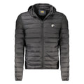 Cavalli Class Black Polyester Men's Light Jacket - Eljoys Fashion 