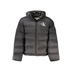 Calvin Klein Black Poliammide Men's Jacket - Eljoys Fashion 