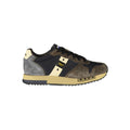 Blauer men's blue polyurethane sneaker with white sole, stylish athletic shoe for casual wear and comfort.