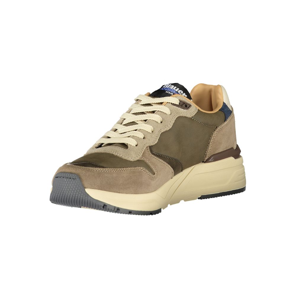 Blauer Grigio Poliuretano men's sneaker featuring sleek gray design with breathable material and modern athletic style.