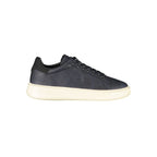 Blue Blauer men's sneaker with polyurethane upper, casual athletic design, and white rubber sole.