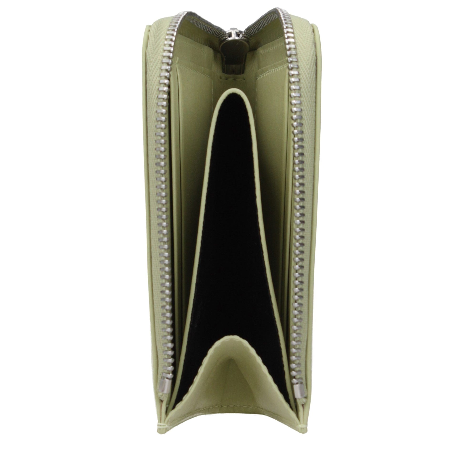 Jil Sander Green Leather Wallet Jil Sander