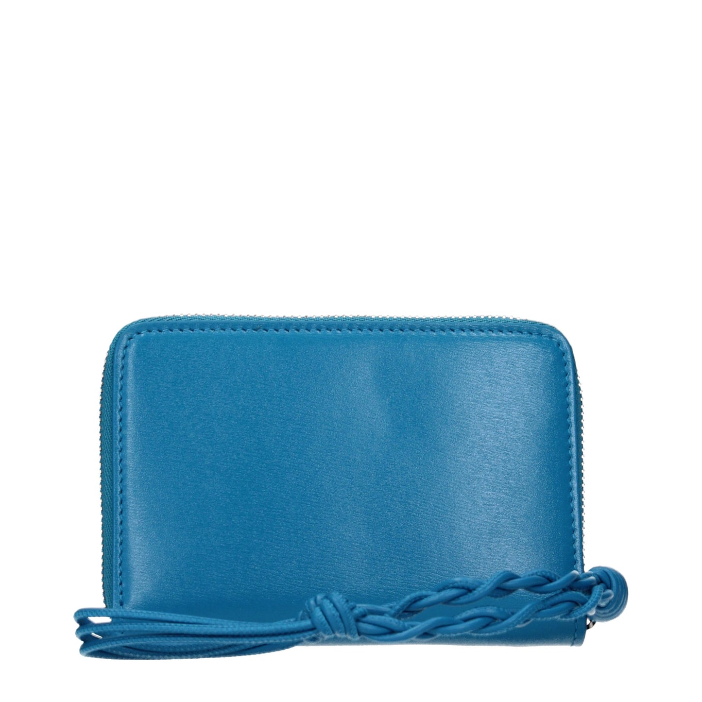 Jil Sander Blue Leather Wallet Jil Sander