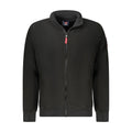 Norway 1963 black polyester men's sweatshirt with crew neck and long sleeves, casual fit, and subtle branding details.