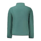 Norway 1963 Verde polyester men's sweatshirt shown in a close-up view, featuring a comfortable fit and casual style.