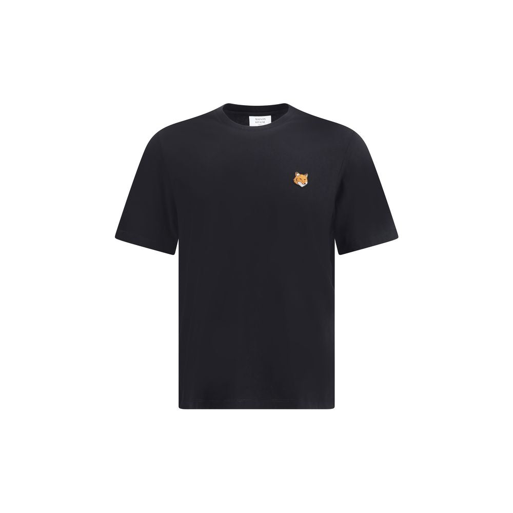 Maison Kitsuné Black Cotton T-Shirt